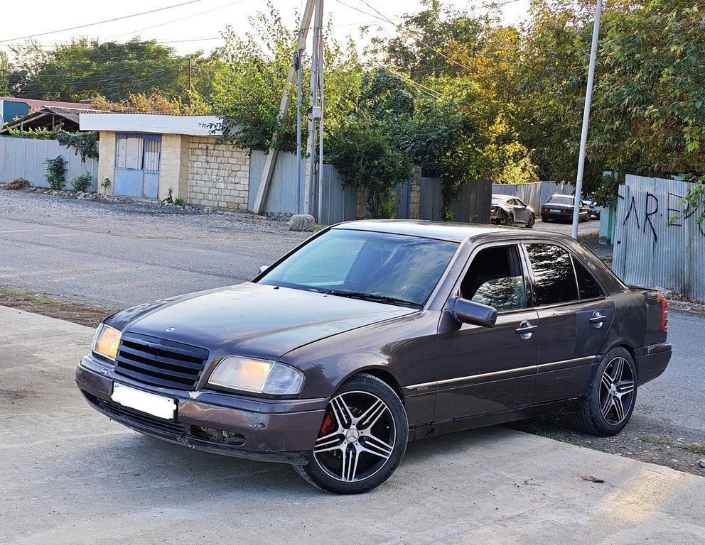 Mercedes C 200, 2.0 L, 1995 il, 218 874 km — Avtomobillər, Bərdə (11)