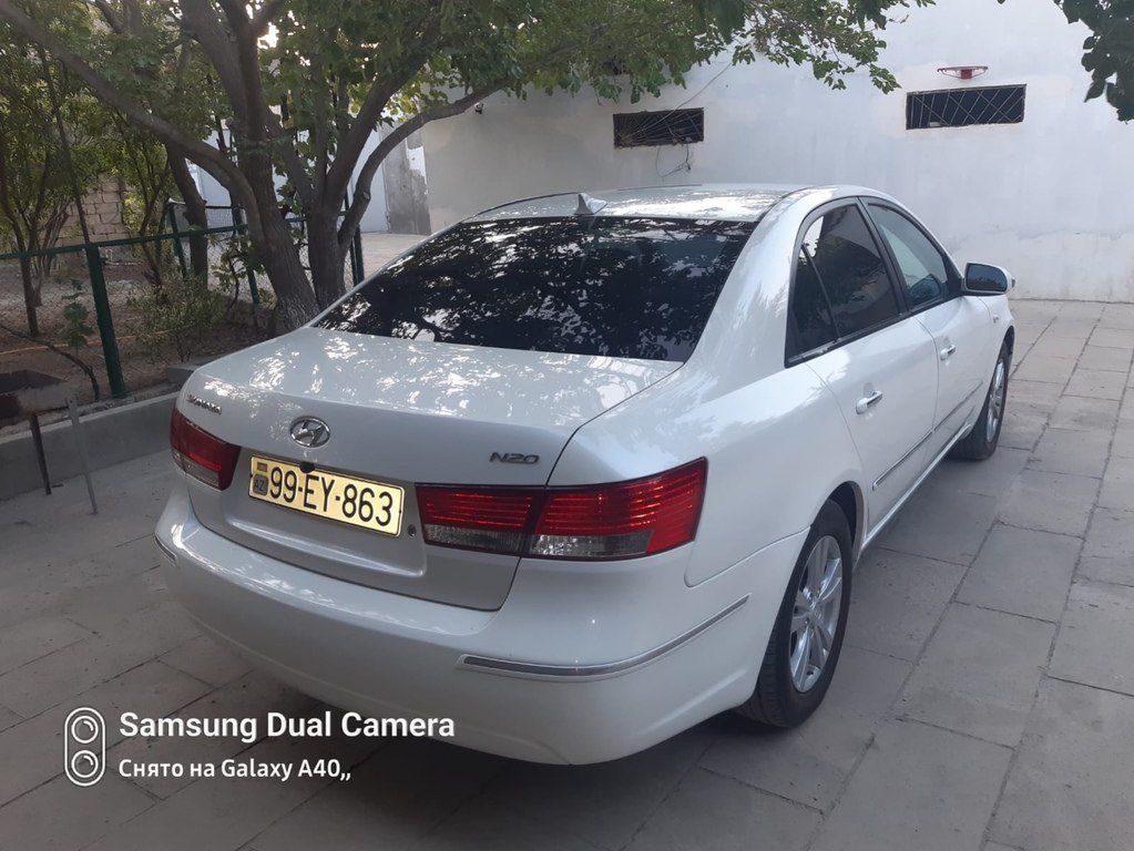 Hyundai Sonata, 2.0 L, 2008 il, 192 000 km — Avtomobillər, Bakı (6)