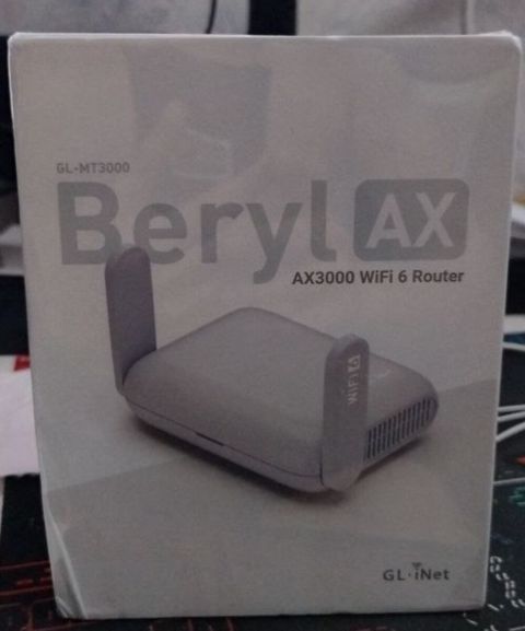 GL.iNet Beryl AX (GL-MT3000) Wi-Fi 6 VPN Router + Səyahət Keysi — Bakı