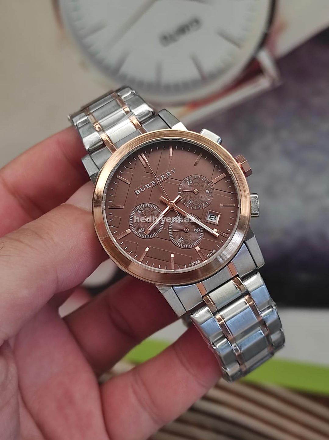 Saat Burberry Kisi — №0106 — Qol saatları, Bakı (4)