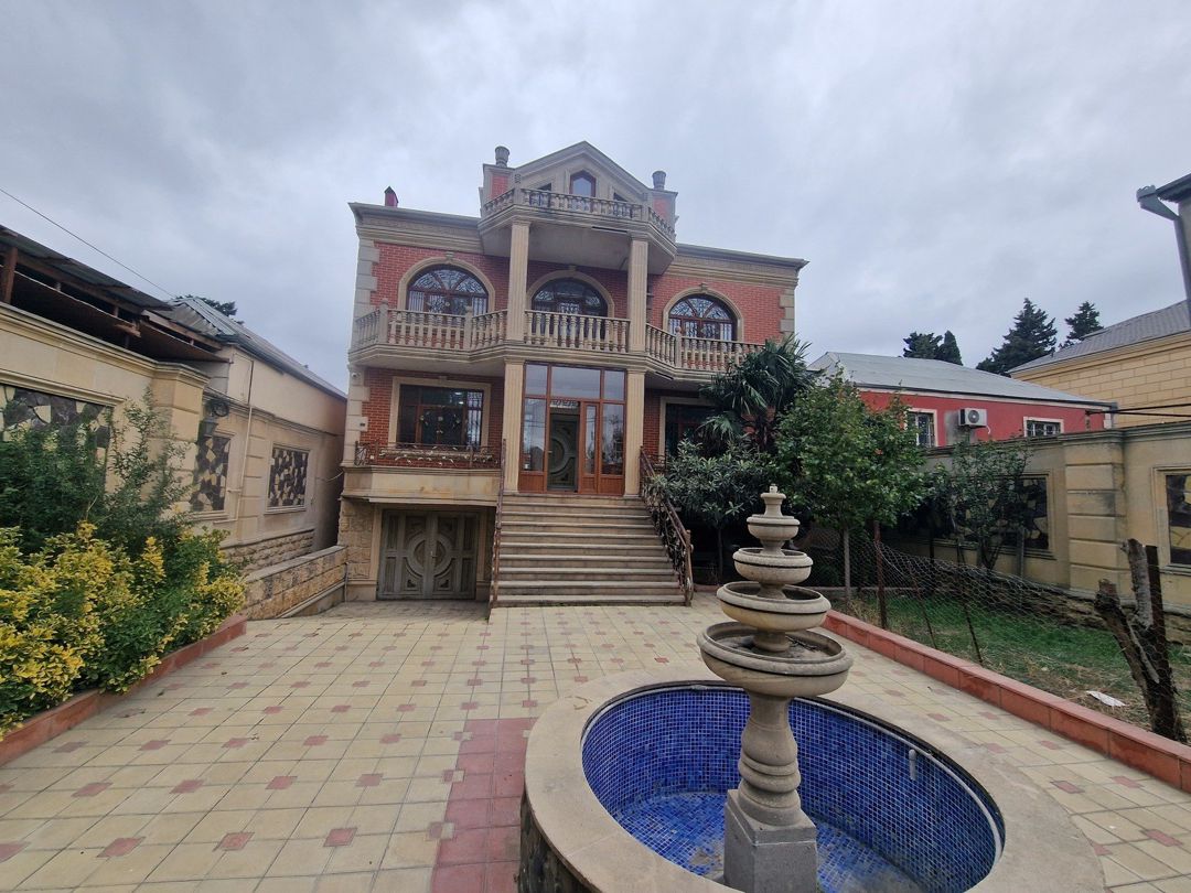 Satılır 6 otaqlı həyət evi/bağ evi 400 m² — Ev, villa, Bakı (8)