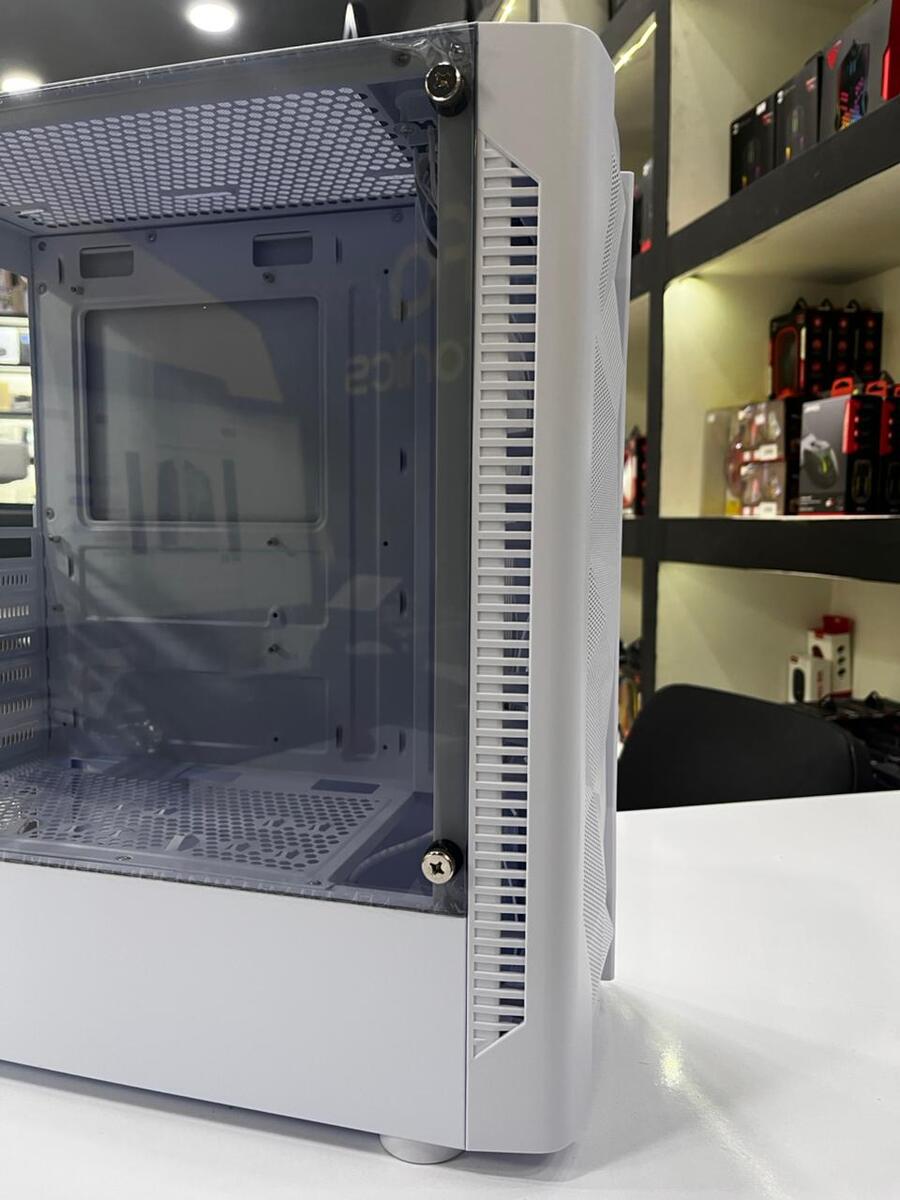 Gaming Case "GameKM IceDrill Atx (White)" — Kompüterlər və noutbuklar, Bakı (5)