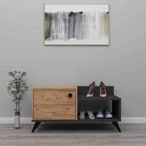 Ayaqqabı dolabı Ev Plus ev_12116261, Ldsp, 89x45.6x35 sm — Bakı