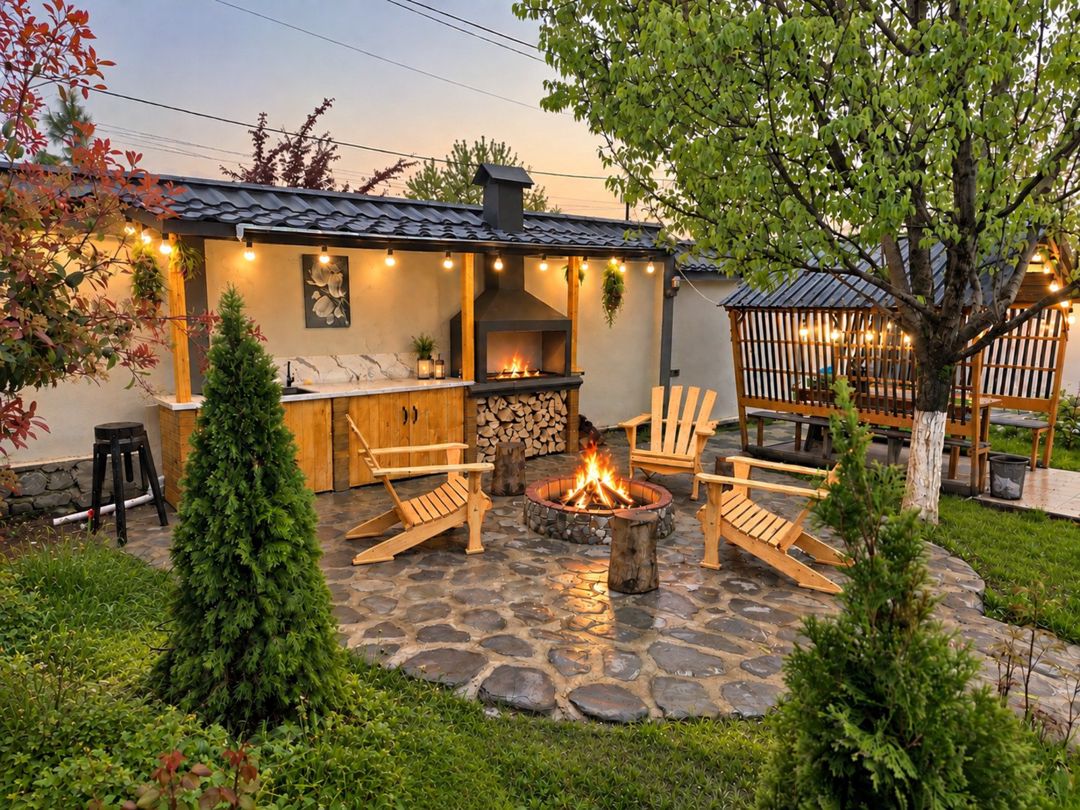 İcarəyə verilir 4 otaqlı həyət evi/bağ evi 110 m² — Ev, villa, Qəbələ (2)