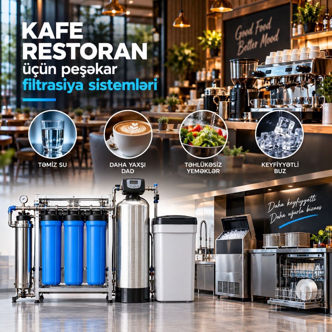 Kafe-Restoran filtrasiya sistemləri — Ev texnikası, Bakı