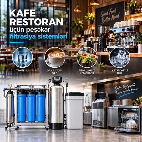 Kafe-Restoran filtrasiya sistemləri — Bakı