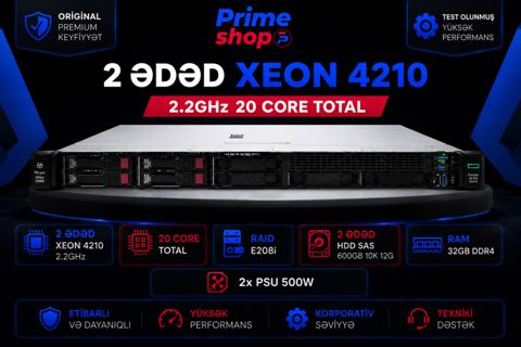 Server "HPE DL360 Gen10 8SFF" — Bakı
