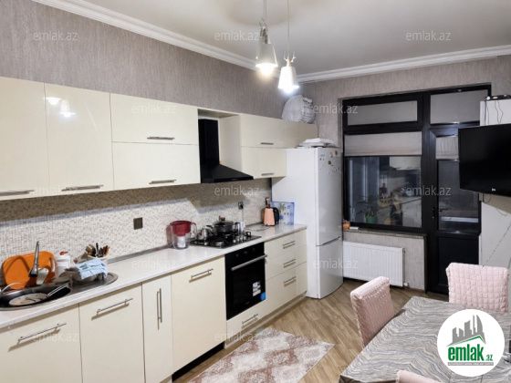 Satılır 3 otaqlı 130 m² yeni tikili Həzi Aslanov m — Mənzil (7)