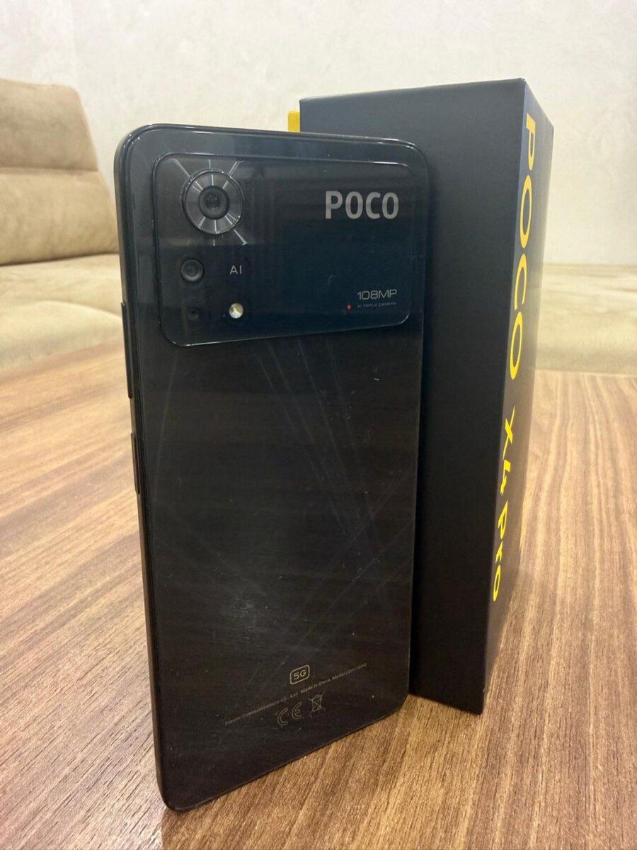 Xiaomi Poco X4 Pro 5G Laser Black 256GB/8GB — Smartfonlar, Bakı (6)