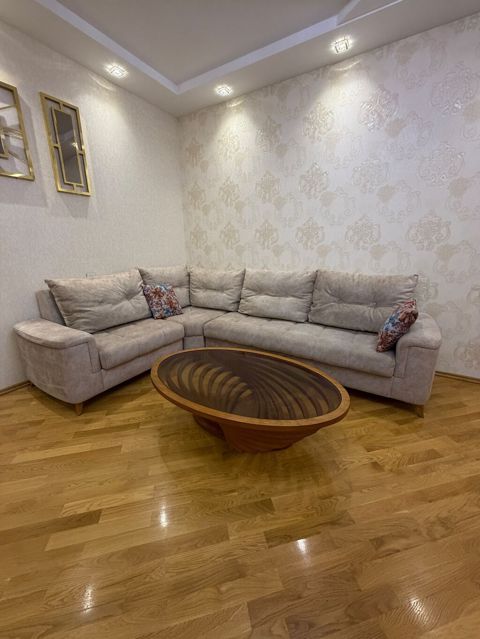 Künc divan, İşlənmiş, Açılan, Bazalı, Vеlur parça — Bakı