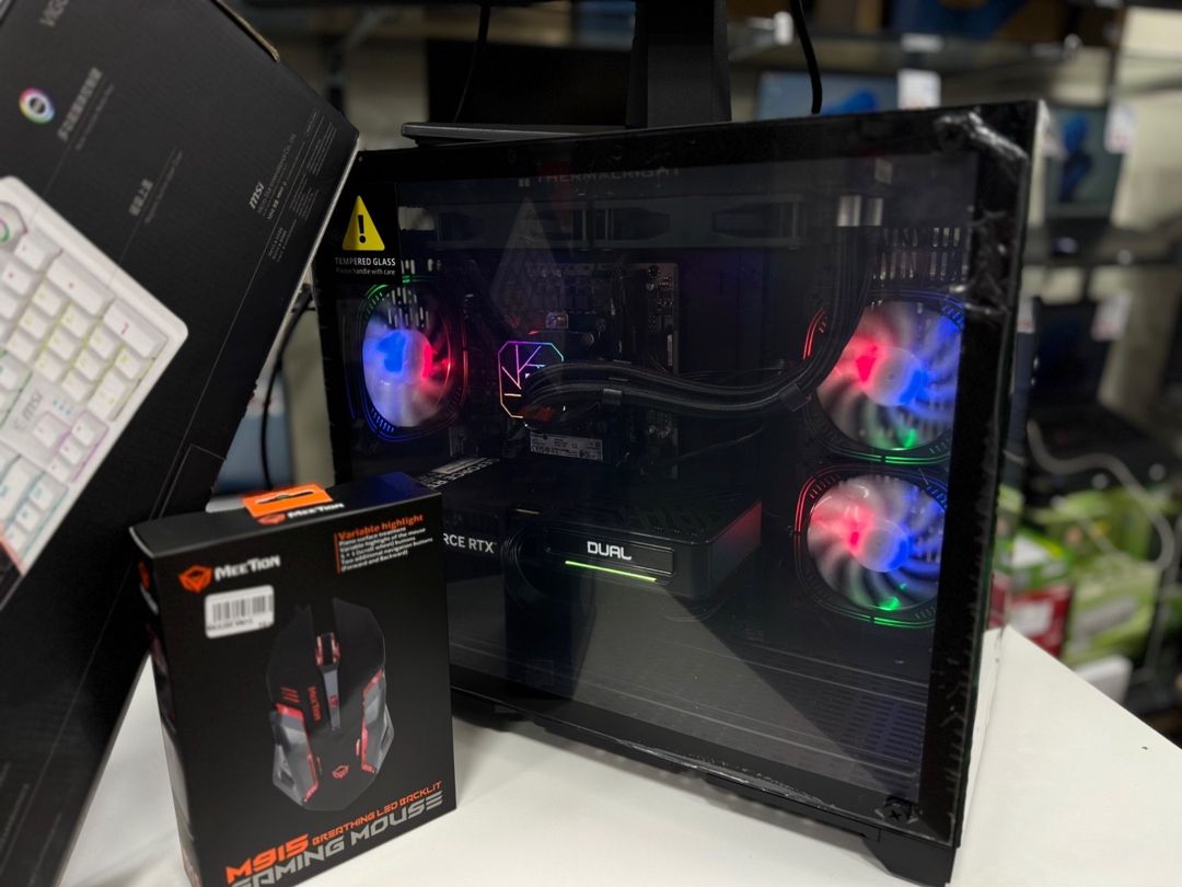 Gaming PC + MSI monitor + RTX 5060 Ti — Masaüstü kompüterlər, Sumqayıt (2)