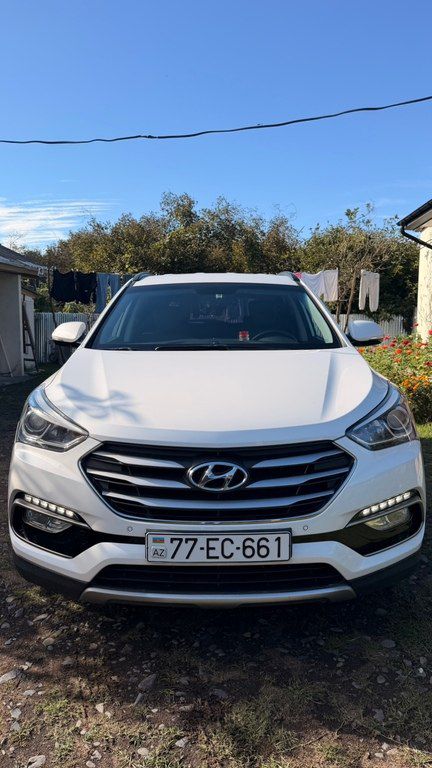 Hyundai Santa Fe, 2.0 L, 2016 il, 186 000 km 77-EC-661 — Avtomobillər, Zaqatala