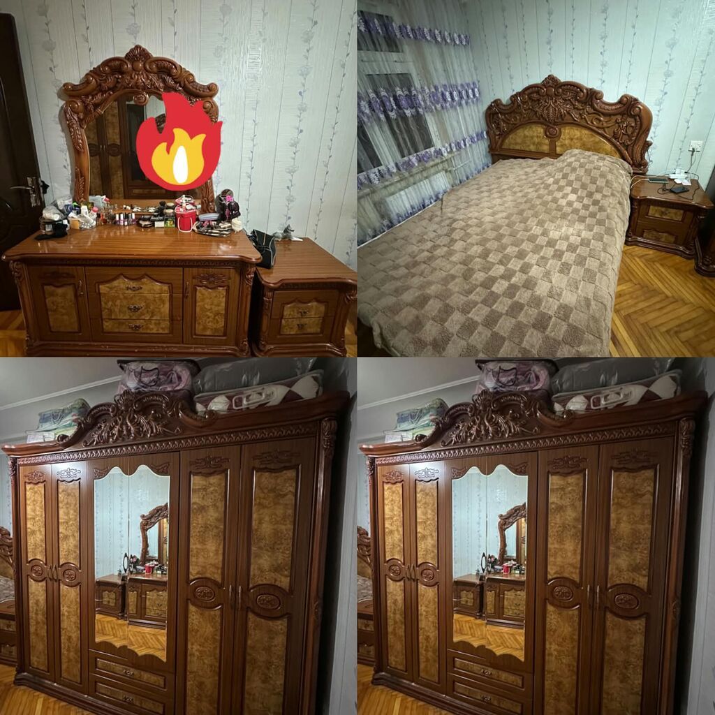 280 azn‼ Yataq desti yaxsi veziyyetde problem yoxdur unvan qarayev — Yataq otağı mobilya dəstləri, Bakı