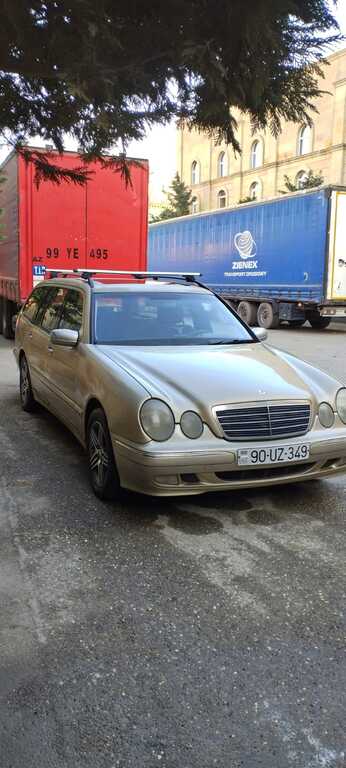 Mercedes E 240, 2.4 L, 2000 il, 383 000 km 99-YE-495 — Avtomobillər, Bakı (7)