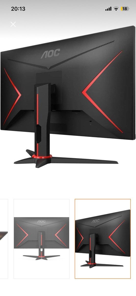 Monitor Aoc 24 165hz 1ms — Kompüterlər və noutbuklar, Bakı (4)