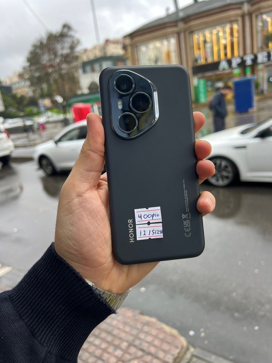 Honor 400 Pro Midnight Black 512GB/12GB — Smartfonlar, Bakı
