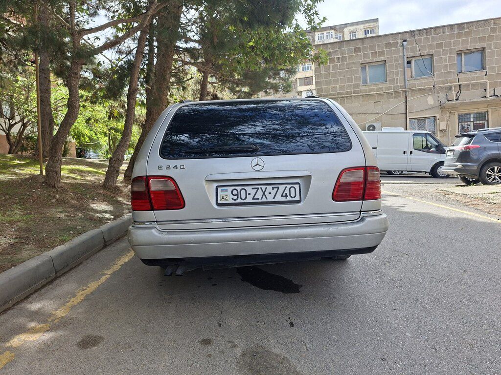 Mercedes E 240, 2.4 L, 1998 il, 421 987 km 90-ZX-740 — Avtomobillər, Bakı (7)