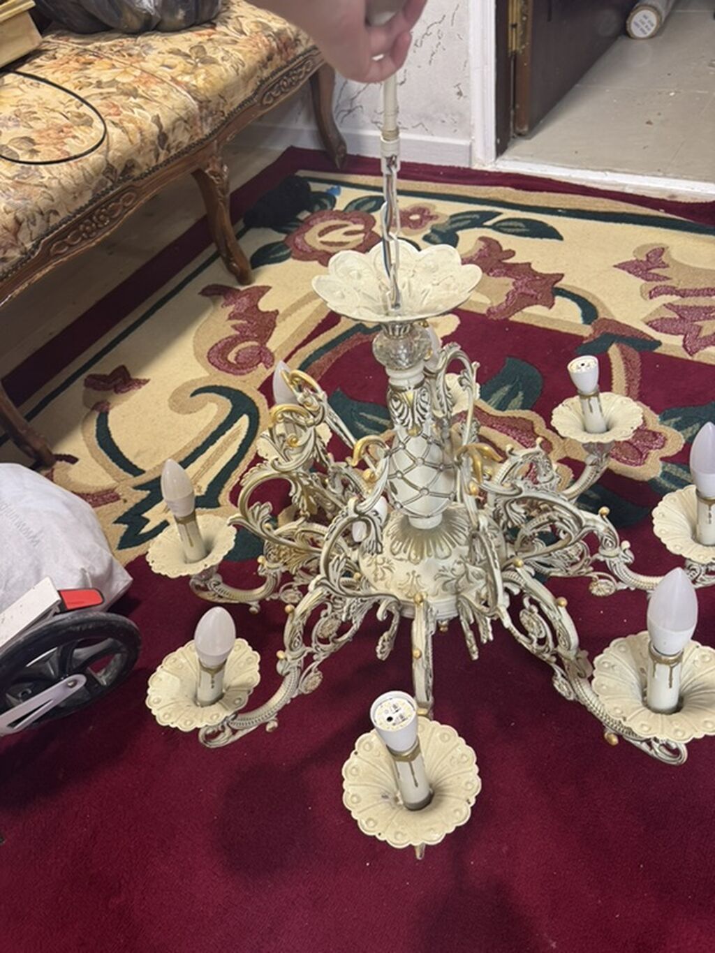 Çılçıraq, 6 lampa, Metal — Tavan is?qlar? v? cilc?raqlar, Digah (2)