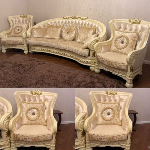Klassik divan kreslo. ideal veziyyetde. türk — Mehdiabad