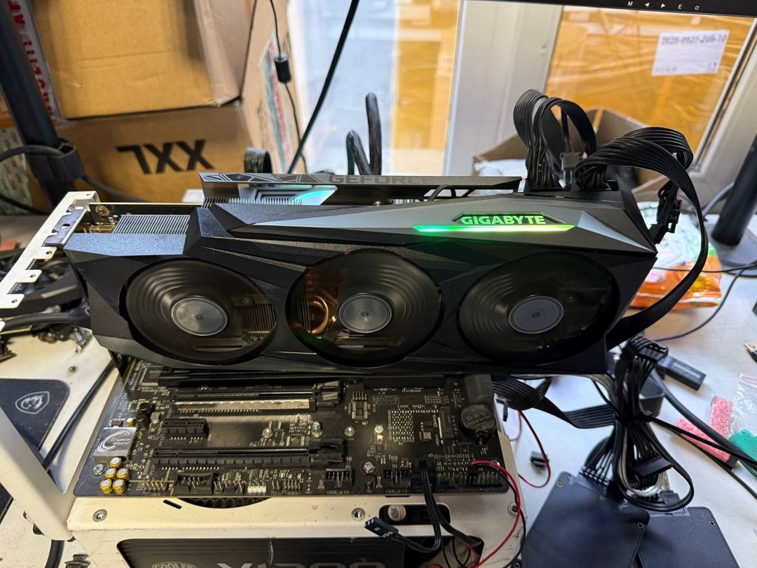 Gigabyte RTX 3080 Ti 10GB Non Rfb rep — Kompüterlər və noutbuklar, Bakı (7)