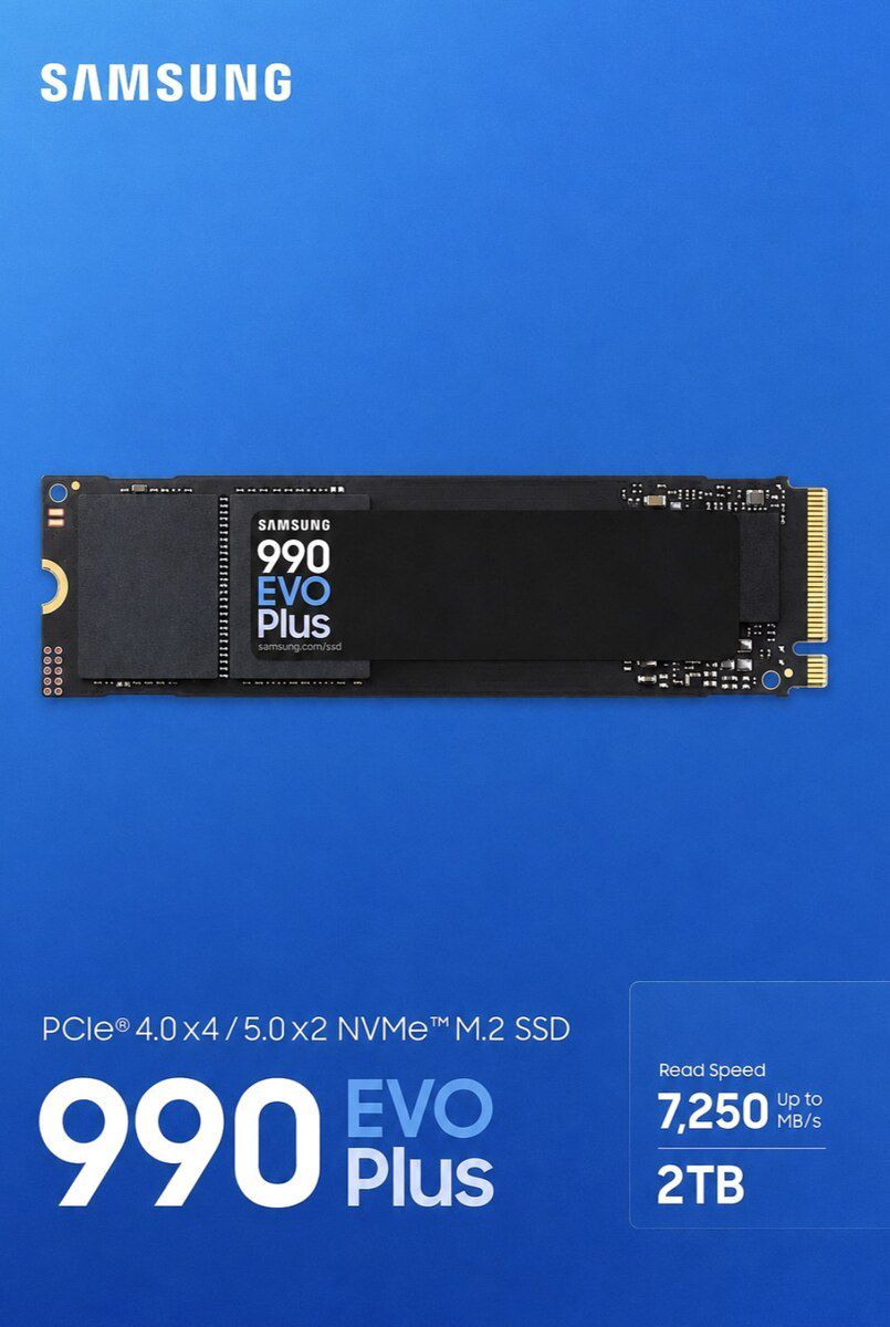 Samsung 990 Evo Plus 2TB — Kompüterlər və noutbuklar, Bakı