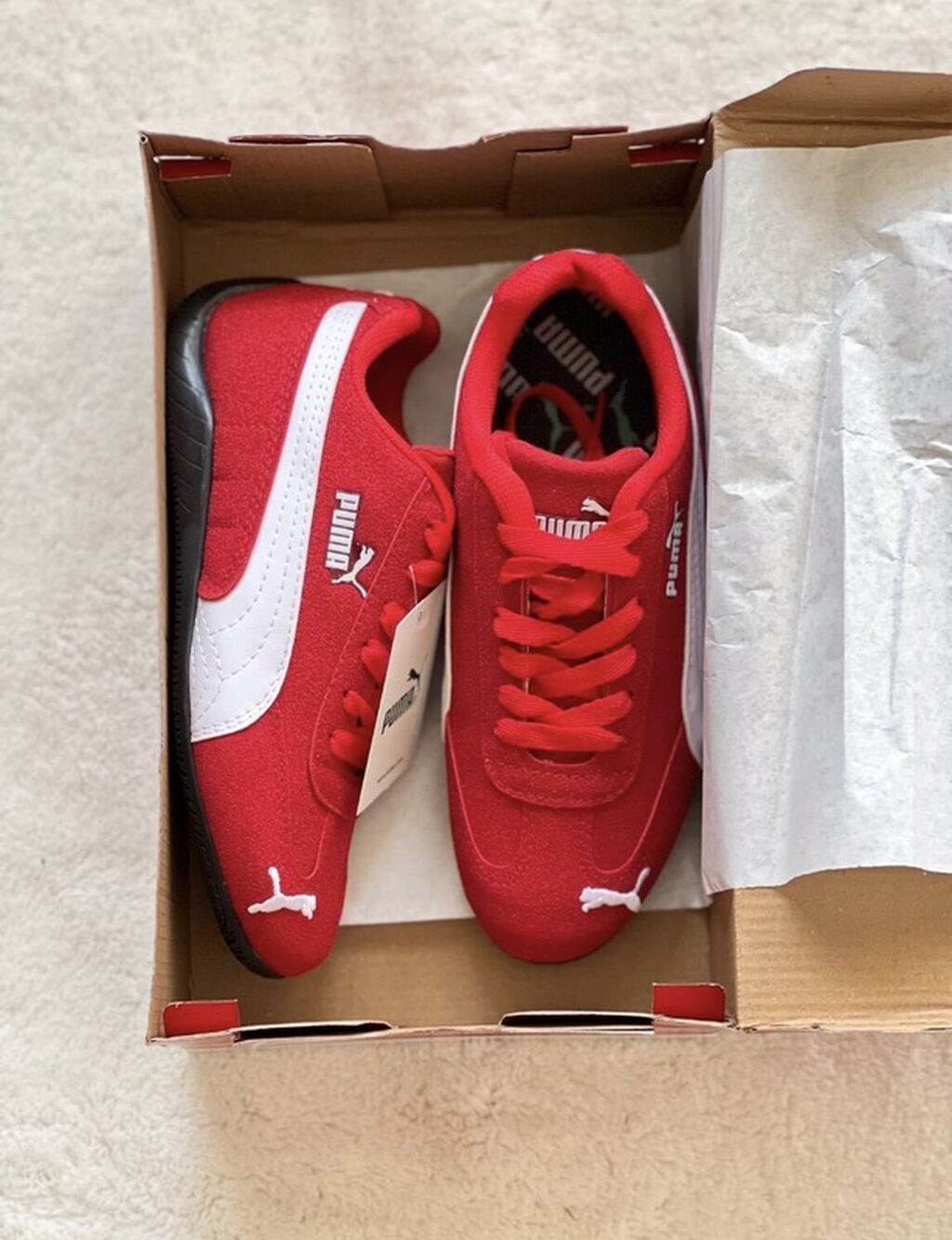 Puma unisex idman ayaqqabısı – Ferrari stilində Türkiyeden alınıb — Krossovkalar, Bakı (2)