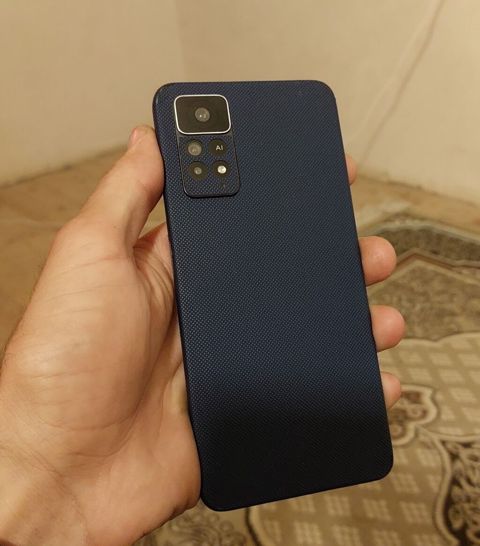 Redmi Note 11 Pro, 64 GB, rəng - Göy, Barmaq izi — Şirvan