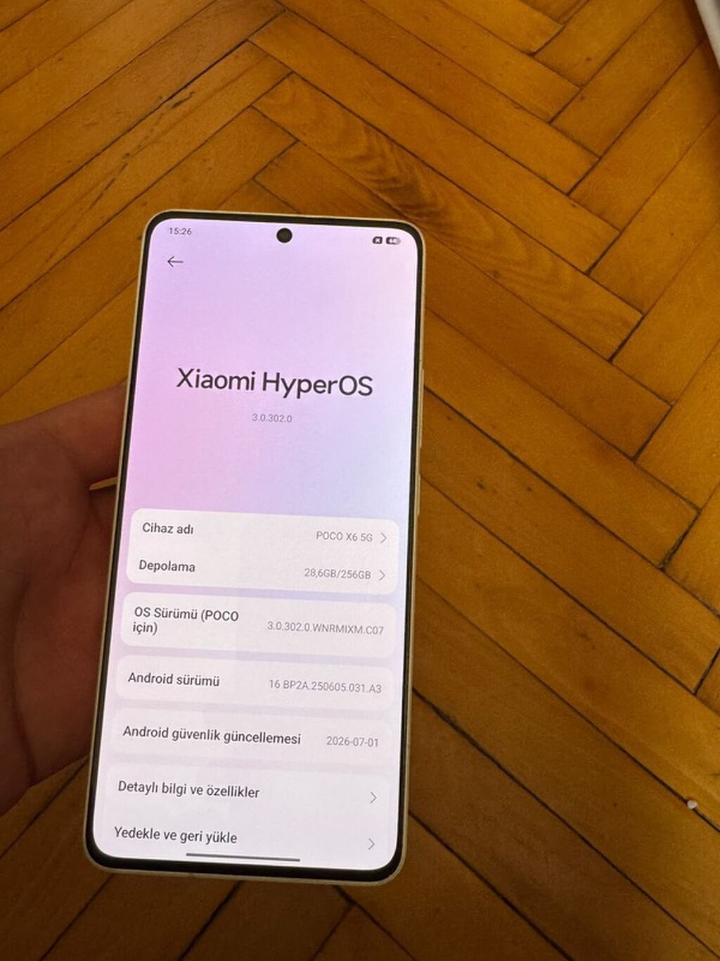 Poco X6, 256 GB, rəng - Ağ — Xiaomi, Bakı (3)