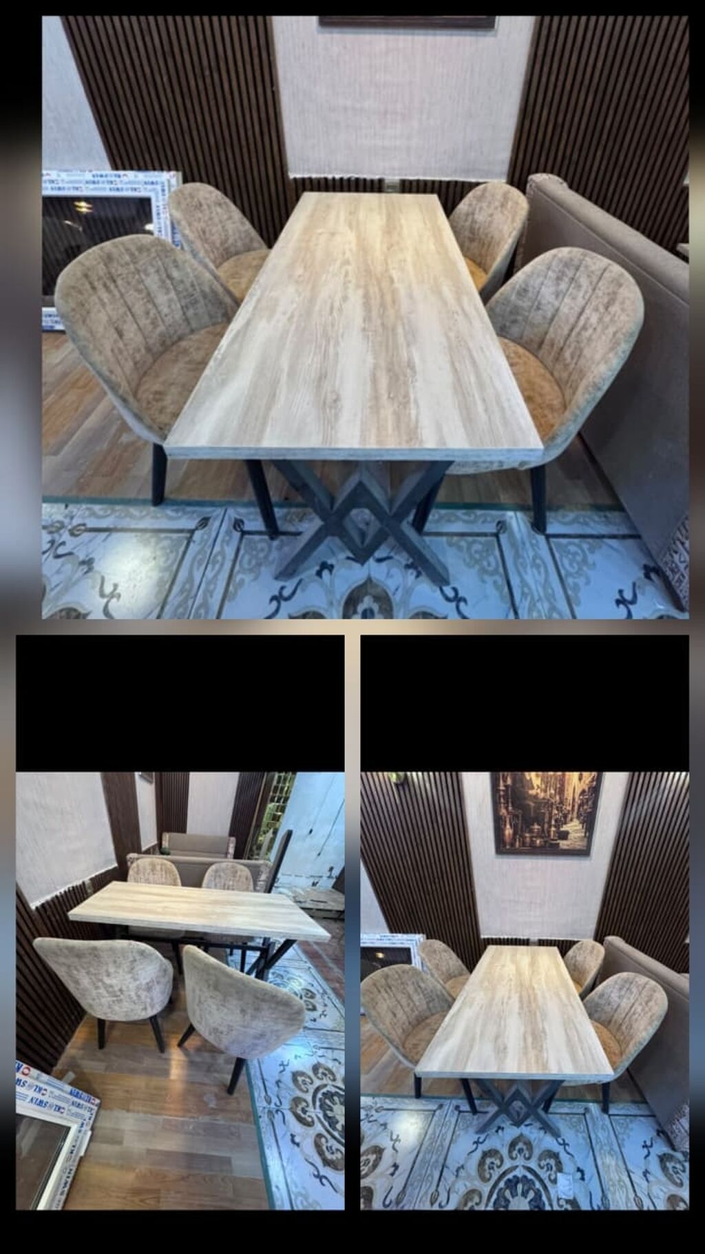 *Seva Xırdalan* Restorankafe, Tıplı 3 komplekt masa dəsti satilir — Digər, Bakı