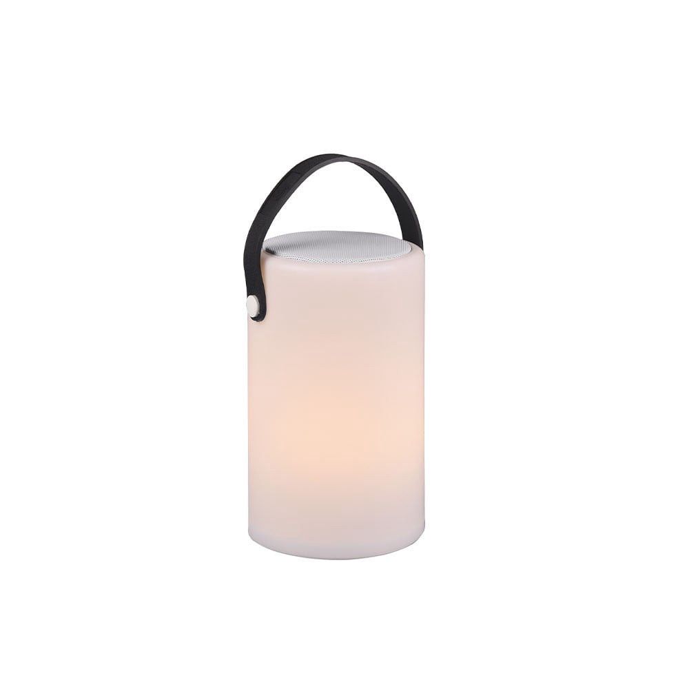 Yerüstü və masaüstü çıraq Trıo R55060101, LED işıqlı, Bluetooth idarəetməli, Ağ baza - R55060101 — Mallar, Bakı