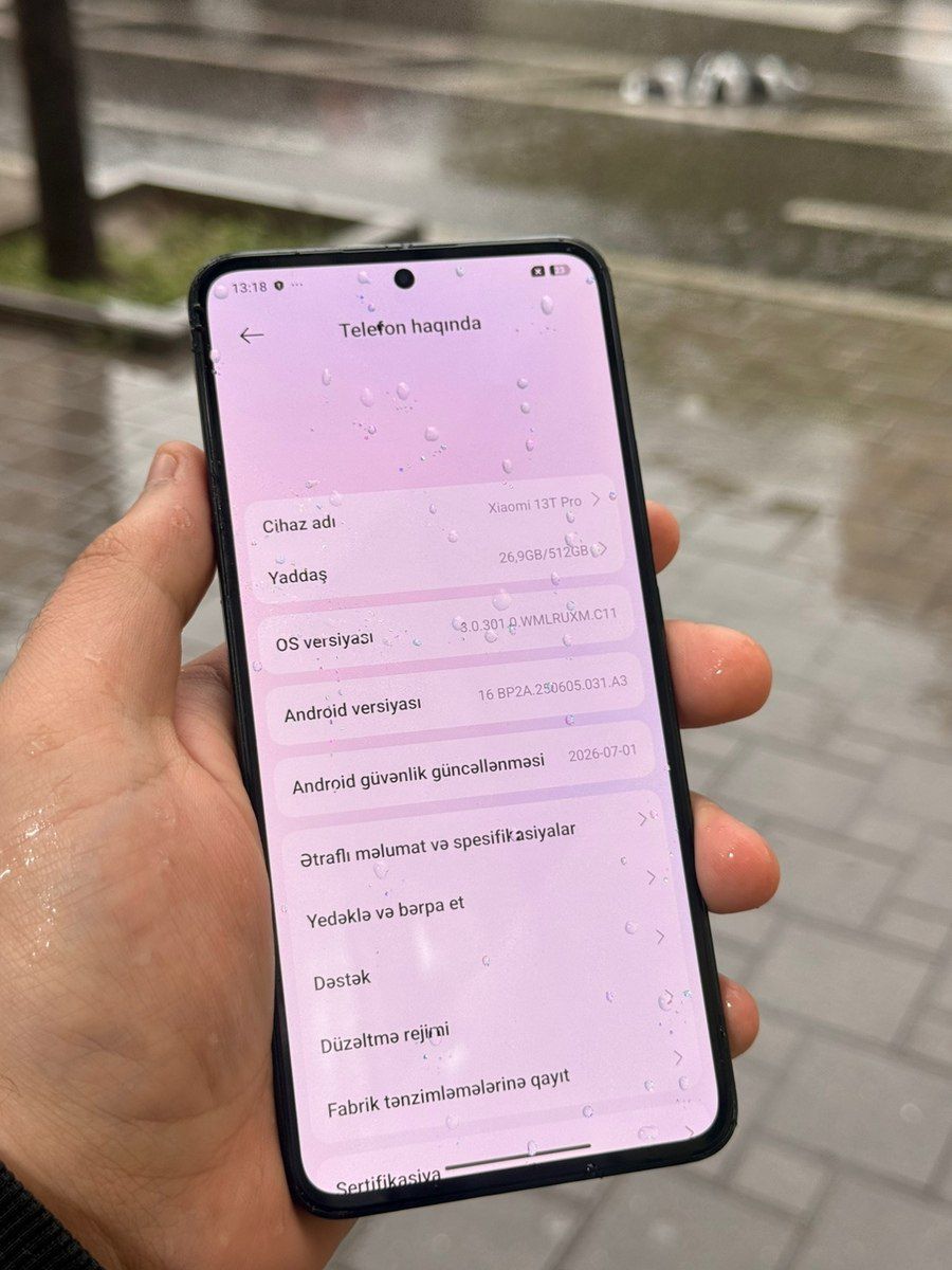 Xiaomi 13T Pro Black 512GB/12GB — Smartfonlar, Bakı (3)