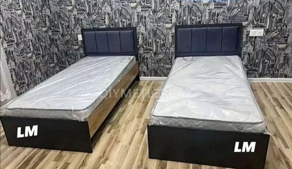 Yeni, Təknəfərlik çarpayı, Bazasız, Matras ilə, Siyirməsiz — Yataqlar, Bakı (9)