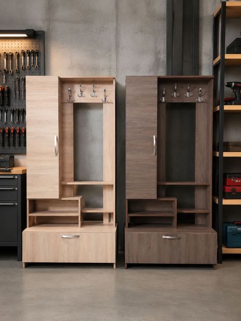 Yeni, 2 qapılı, Açılan, Düz dolab — Bakı