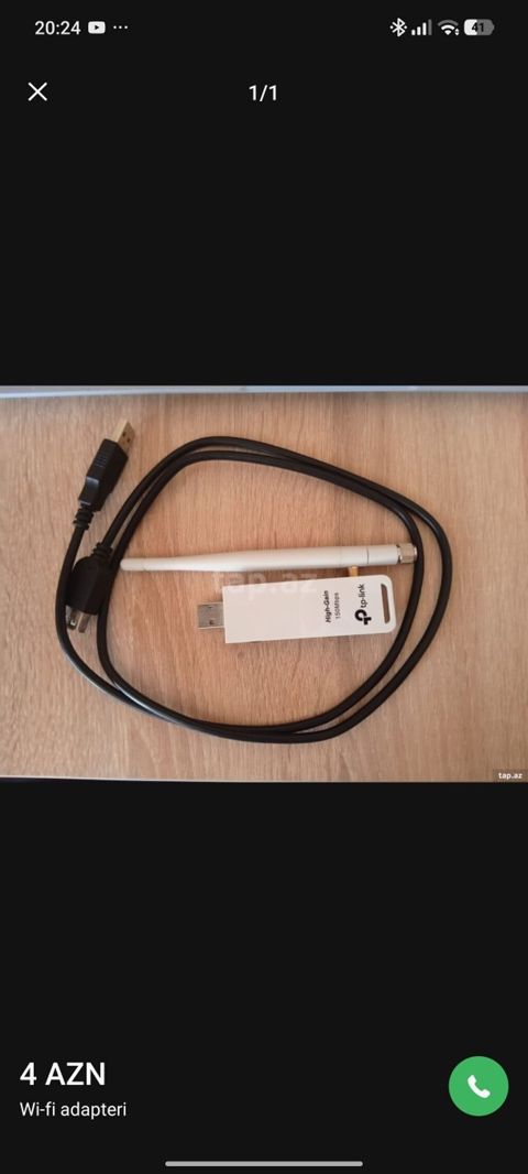 Wi-fi adapter — 4 ₼ · Bakı · Noutbuk aksesuarları Wi-fi adapter — Bakı