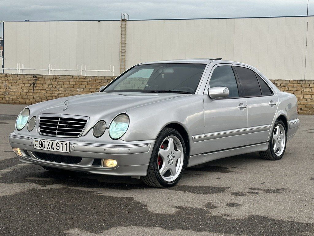 Mercedes E 240, 2.4 L, 1999 il, 412 123 km 90-XA-911 — Avtomobillər, Bakı (10)