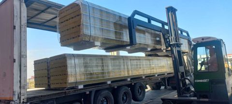 120 mm daş yunu sendviç panel — Bakı
