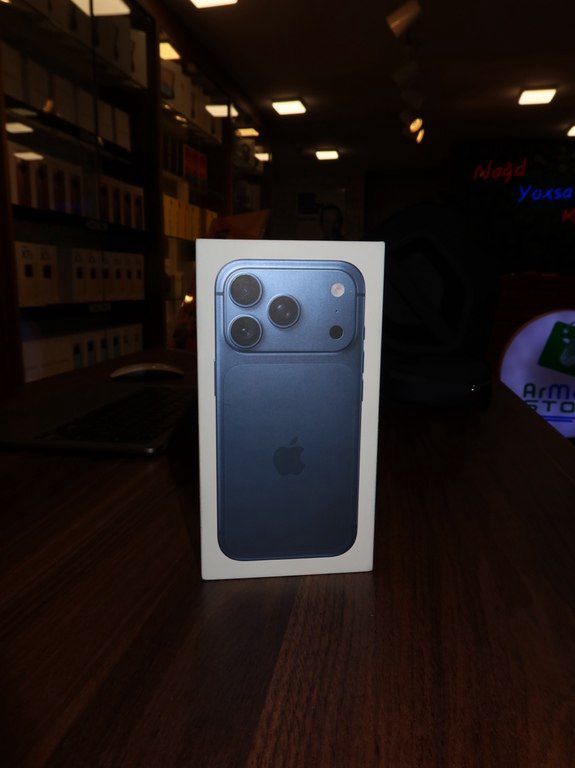 Apple iPhone 17 Pro Deep Blue 256GB/12GB — Smartfonlar, Bakı (4)