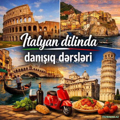 İtalyancanı Danışaraq Praktik öyrədirik — Bakı