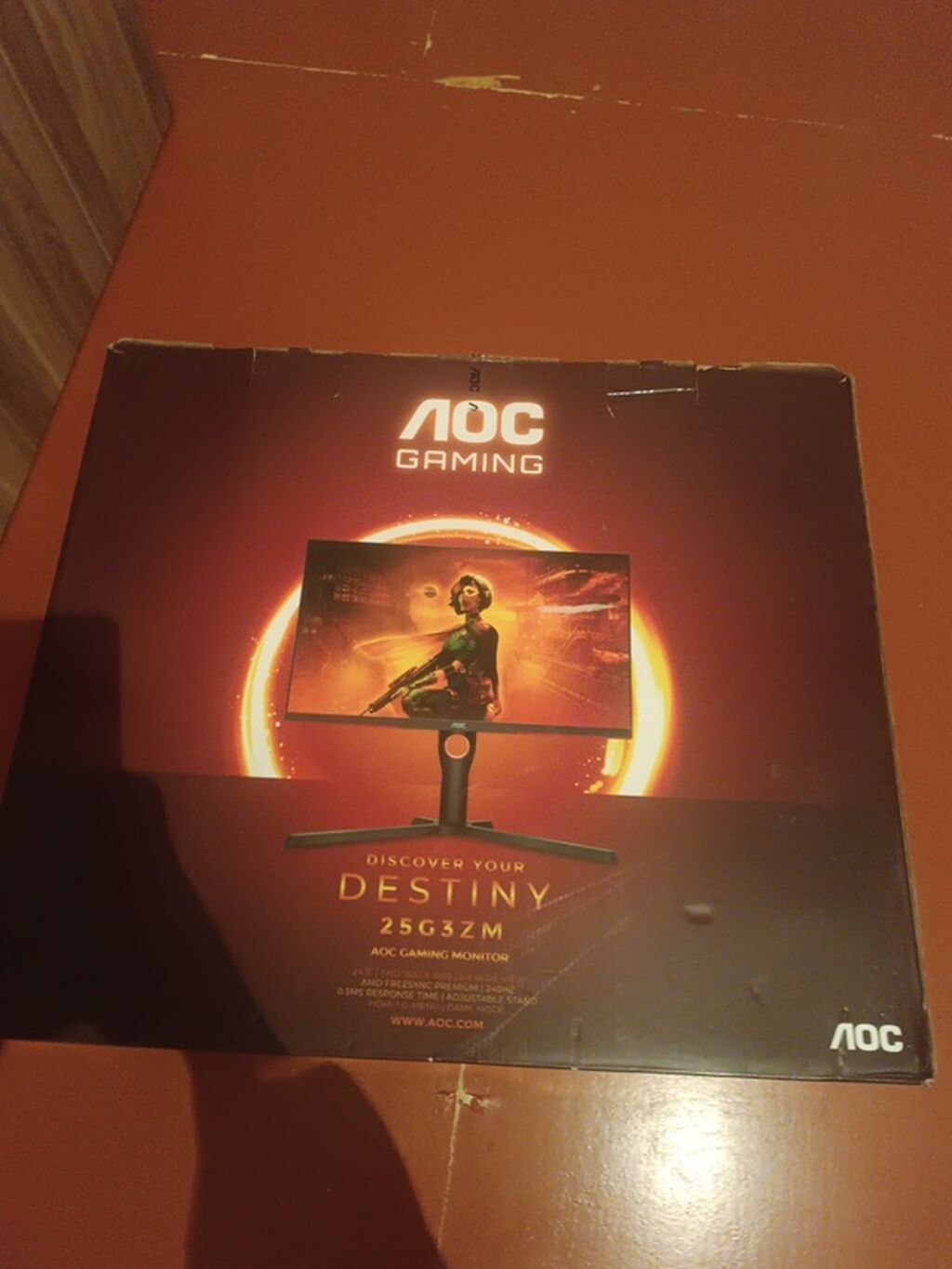 AOC Gaming 25G3ZM monitor - Ekran ölçüsü: 24.5 düym (25") - Panel: VA — Monitorlər, Bakı (2)