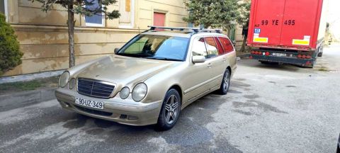Mercedes E 240, 2.4 L, 2000 il, 383 000 km — Bakı