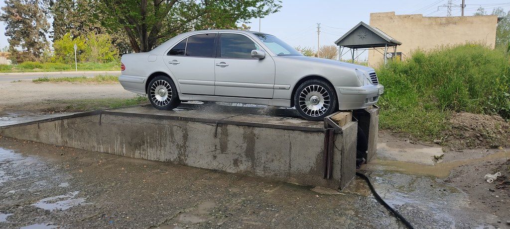 Mercedes E 320, 3.2 L, 2000 il, 303 000 km — Avtomobillər, Ağcabədi (6)