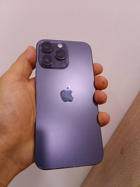IPhone 14 Pro, Deep Purple, Face ID — CaspiComp