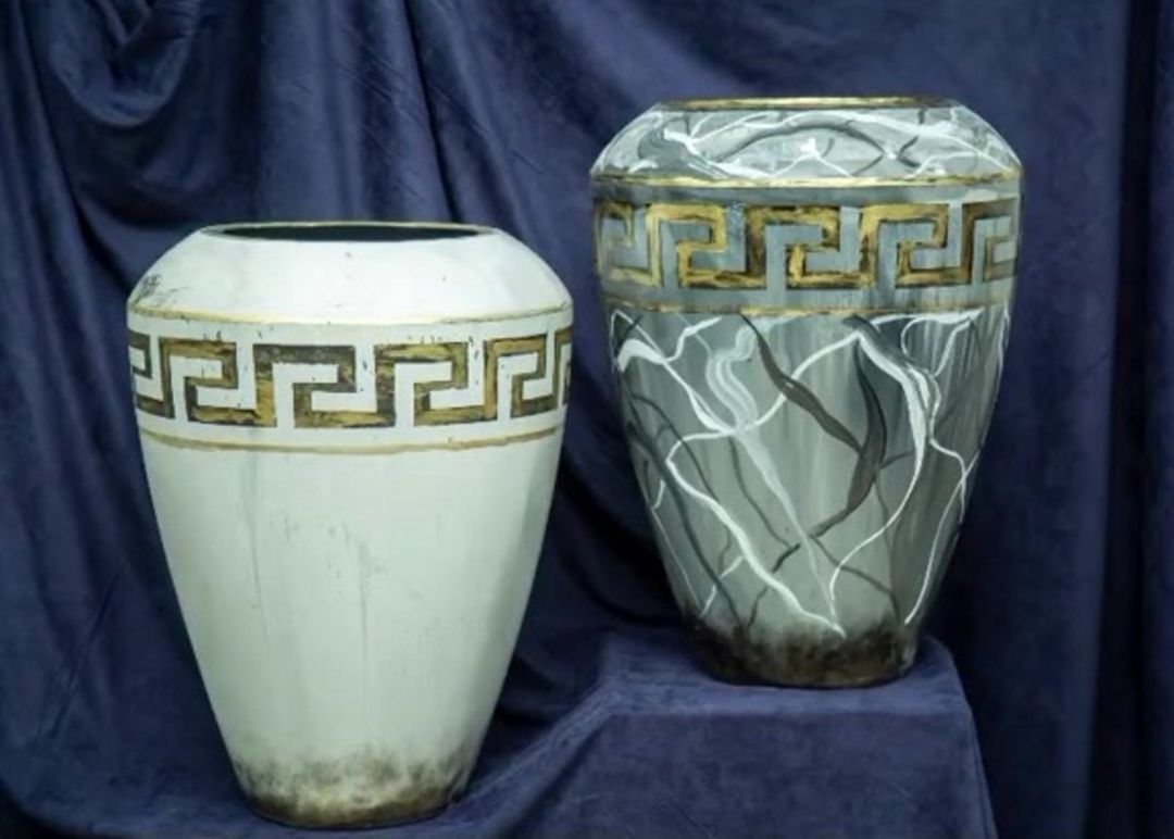 Fiberglass dibçəkləri — Bitkilər, Bakı (7)