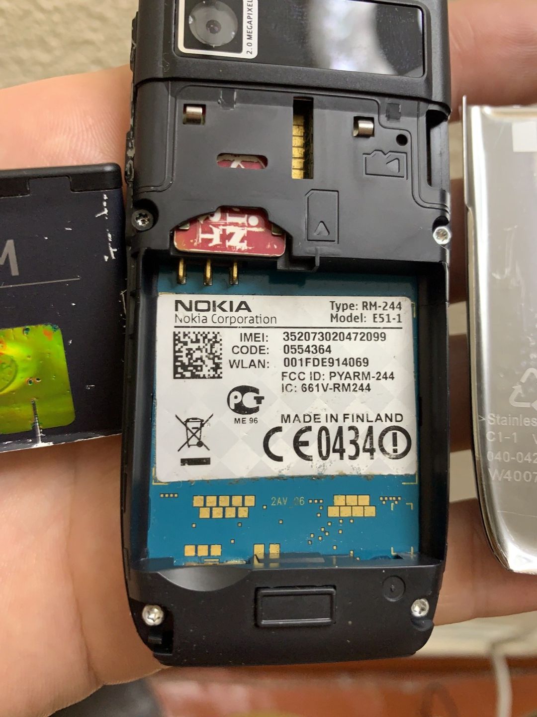 Nokia E51 Silver — Smartfonlar, Bakı (3)