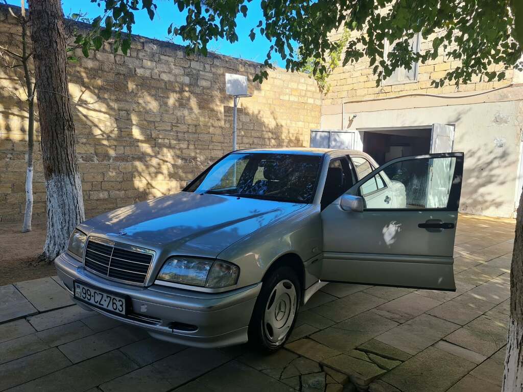 Mercedes C 180, 1.8 L, 1997 il, 640 000 km 99-CZ-763 — Avtomobillər, Bakı (2)