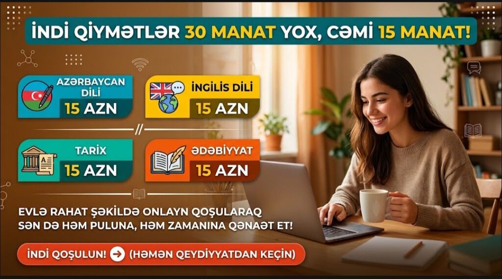 Repetitor, Ədəbiyyat, Azərbaycan dili — Fərdi dərslər, Bakı
