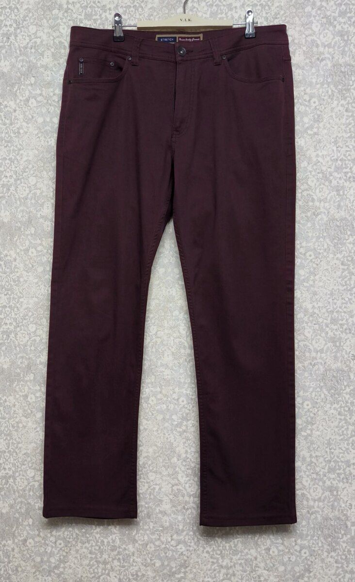 Бордовые джинсы Casual — Geyim, ayakkabı, aksesuarlar, Bakı (2)
