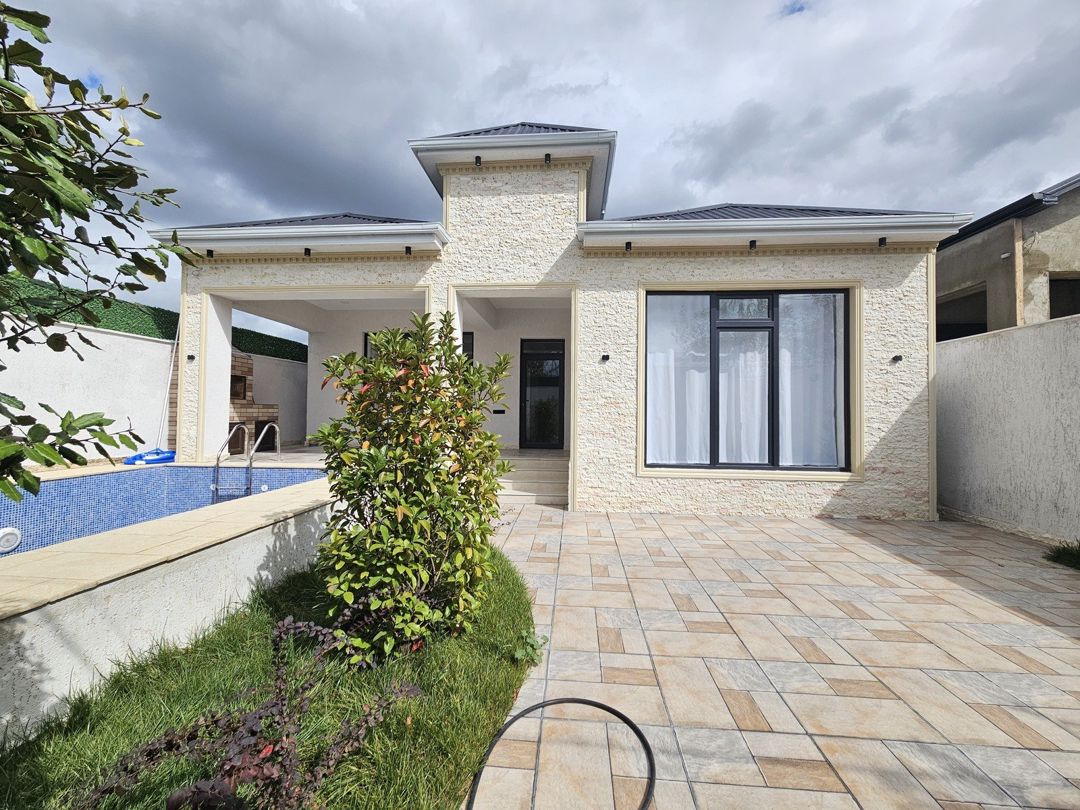 Satılır 4 otaqlı həyət evi/bağ evi 140 m² — Ev, villa, Bakı (4)