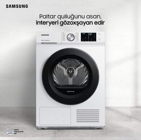 Quruducu maşın "Samsung DV90BBA245AWLP" Quruducu maşın Samsung — Bakı