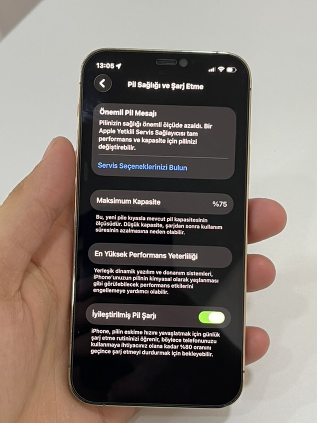 IPhone 12 Pro Max, Qızılı, Face ID — Apple iPhone, Şəmkir (10)